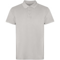 Cobain trumpomis rankovėmis unisex polo marškinėliai, Pilka