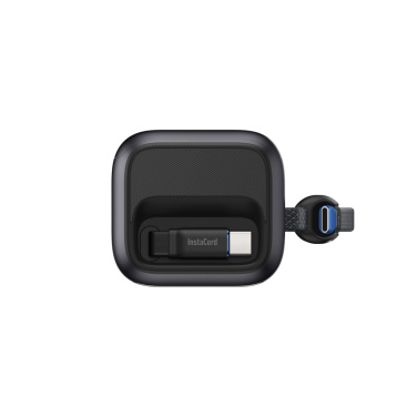 Logotrade reklaminės dovanos nuotrauka: „Anker“ išorinė baterija 25 000 mAh 165 W, įmontuotas ištraukiamas laidas