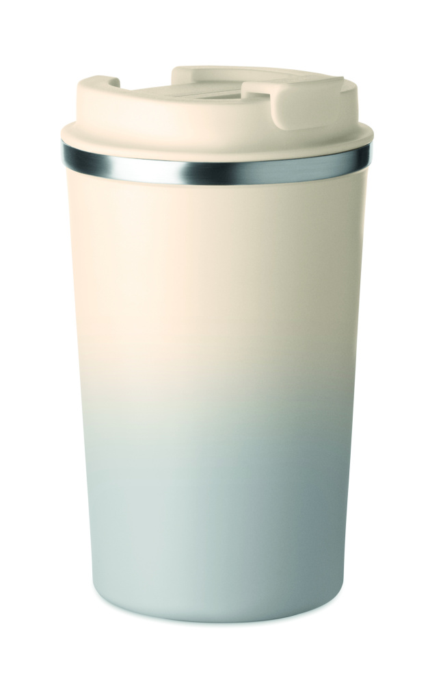 Logotrade firminės dovanos nuotrauka: Dvigubos sienelės stiklinė 350 ml
