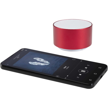 Logotrade reklaminiai produktai nuotrauka: „Ankaa“ 3 W perdirbto aliuminio belaidis „Bluetooth®“ garsiakalbis