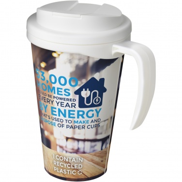 Logotrade korporatīvās dāvanas foto: Brite-Americano® Grande 350 ml krūze ar necaurlaidīgu vāku
