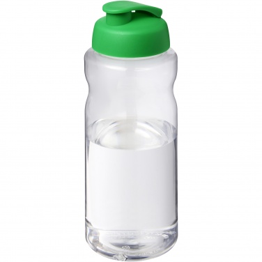 Logotrade biznesa dāvanas foto: H2O Active® Big Base 1 litra sporta pudele ar pārslēdzamu vāku