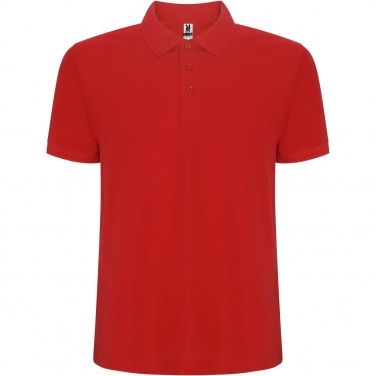 Logotrade korporatīvās dāvanas foto: Pegaso Premium vīriešu polo ar īsām piedurknēm