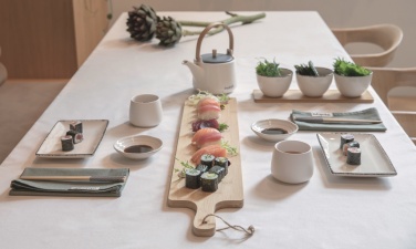 Logotrade korporatīvās dāvanas foto: Ukiyo Aware™ 180gr kokvilnas galdauts 250x140cm