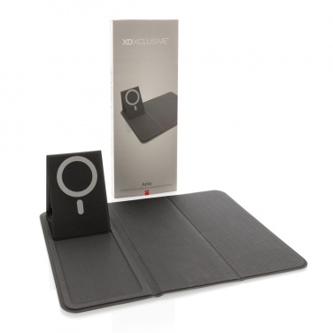 Logotrade biznesa dāvanas foto: Artic Magnetic 10W bezvadu uzlādes tālruņa statīvs