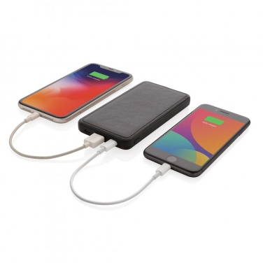Logotrade korporatīvās dāvanas foto: Tusca 10 000 mAh PU powerbank