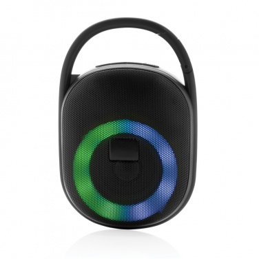 Logotrade dāvanas foto: RCS pārstrādāta plastmasas Lightboom 5W Clip skaļrunis