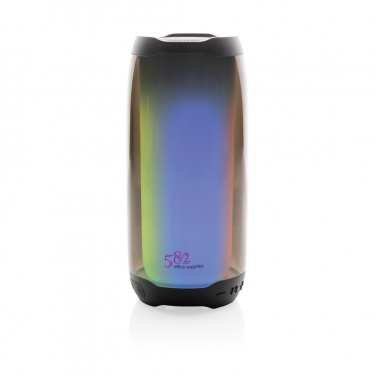 Logotrade logo dāvanas foto: RCS pārstrādāta plastmasas Lightboom 10W skaļrunis