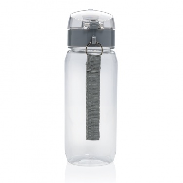 Logotrade biznesa dāvanas foto: Yide RCS Recycled PET hermētiska slēdzama ūdens pudele 600ml