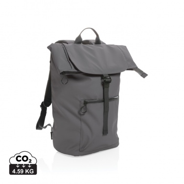 Logotrade dāvanas foto: Impact AWARE™ RPET ūdensizturīga 15,6 collu klēpjdatora mugursoma