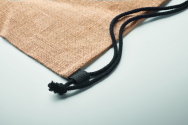Logotrade biznesa dāvanas foto: Džutas aukliņu soma