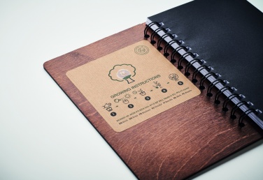 Logotrade ziemassvētku dāvanas foto: A5 Bērzs GROWBOOK™