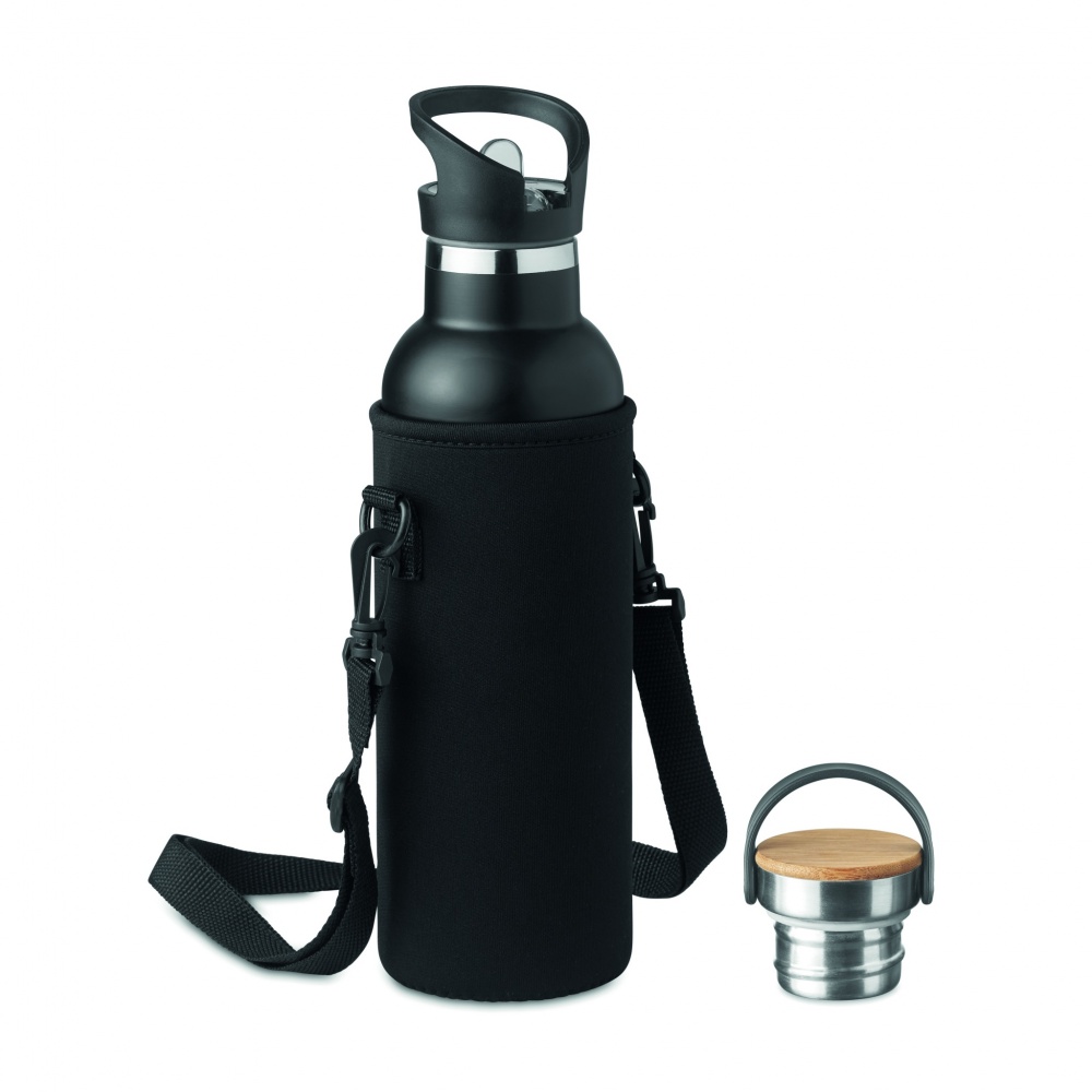 Logotrade ziemassvētku dāvanas foto: Divsienu kolba 700ml