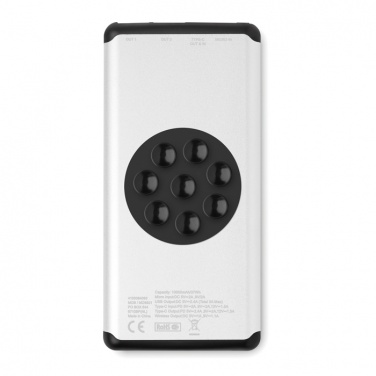 Logotrade korporatīvās dāvanas foto: Bezvadu 10000 mAh barošanas banka