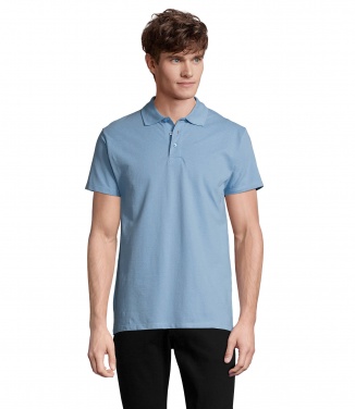 Logotrade biznesa dāvanas foto: SPRING II VĪRIEŠI Polo 210g