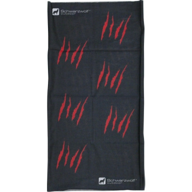 Logotrade ziemassvētku dāvanas foto: Daudzfunkcionāla bandana BANDANA Schwarzwolf