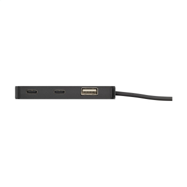 Logotrade Ideja dāvanas foto: Tecco GRS pārstrādāta alumīnija USB centrmezgls