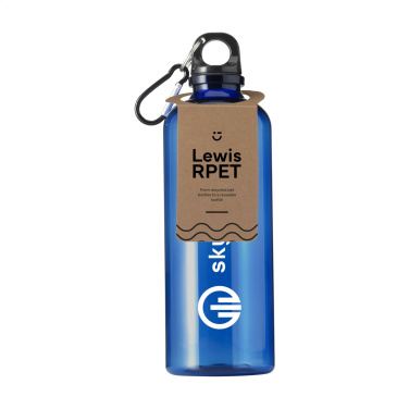 Logotrade korporatīvās dāvanas foto: Lewis GRS RPET pudele 630 ml ūdens pudele