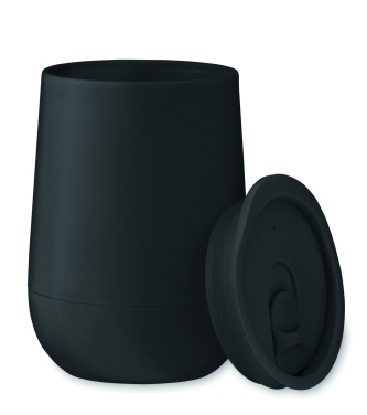 Logotrade korporatīvās dāvanas foto: PP Divsienu trauks 300 ml