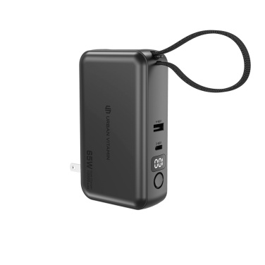 Logotrade Ideja dāvanas foto: Urban Vitamin Eureka hibrīds GANcharger 10000mah powerbank65W