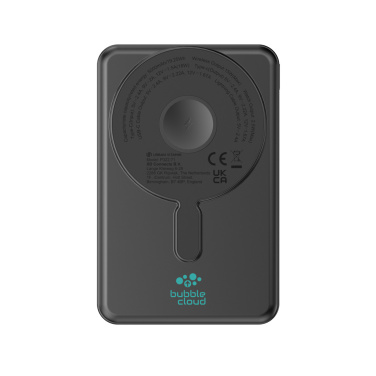 Logotrade biznesa dāvanas foto: Urban Vitamin Redwood 5in1 5000mah 20W PD magnētiskā jaudas banka