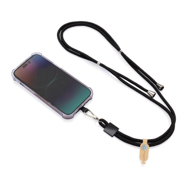 Logotrade korporatīvās dāvanas foto: CarryLoop RCS pārstrādāta PET regulējama telefona turētāja aukliņa