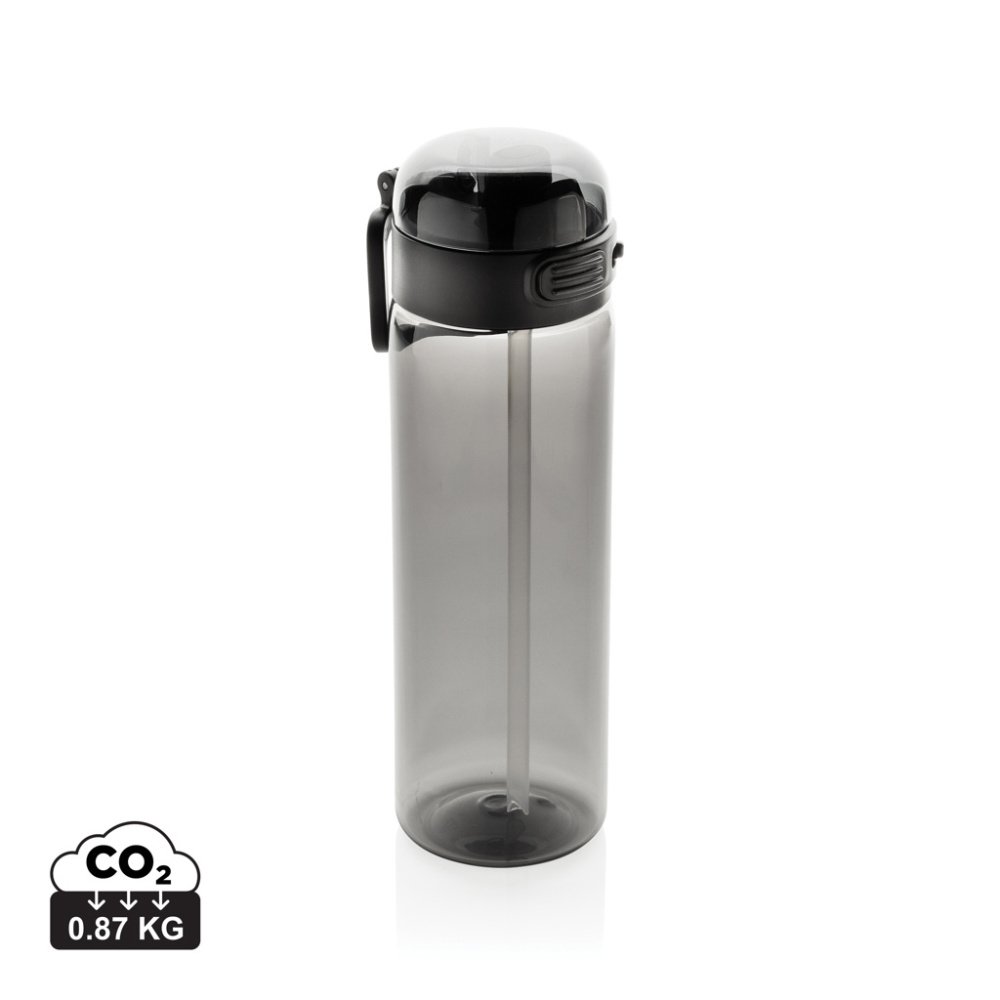 Logotrade korporatīvās dāvanas foto: SipnLock RCS RPET necaurlaidīga sporta ūdens pudele 800 ml