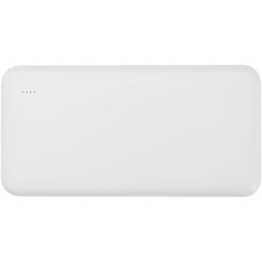 Logotrade logo dāvanas foto: Intan 10.000 mAh 10W pārstrādājamas plastmasas pārnēsājamais akumulators