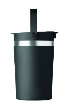 Logotrade biznesa dāvanas foto: Dubultsienu glāze 350 ml
