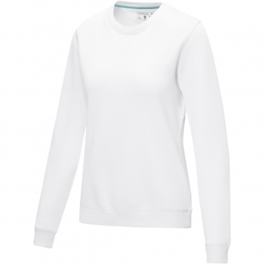 Лого трейд pекламные подарки фото: Jasper women’s organic recycled crewneck sweater