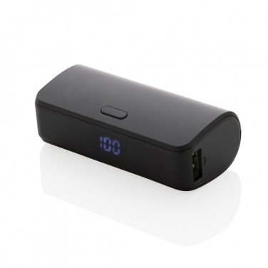 Логотрейд pекламные продукты картинка: FlashCharge RCS rplastic 5000 мАч быстрая зарядка powerbank