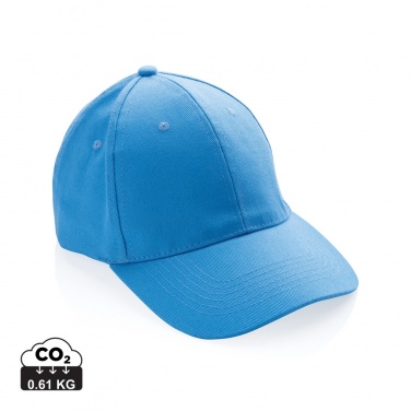Лого трейд бизнес-подарки фото: Кепка Impact 6 panel 280gr из переработанного хлопка с трассером AWARE™