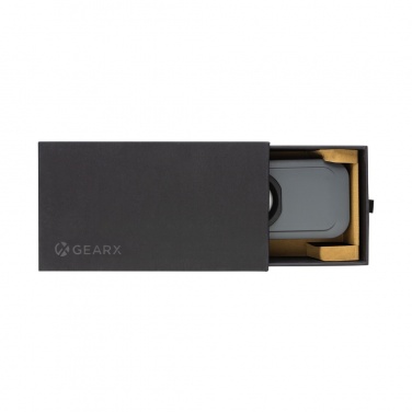 Логотрейд pекламные подарки картинка: Gear X RCS rPlastic USB-перезаряжаемый рабочий фонарь