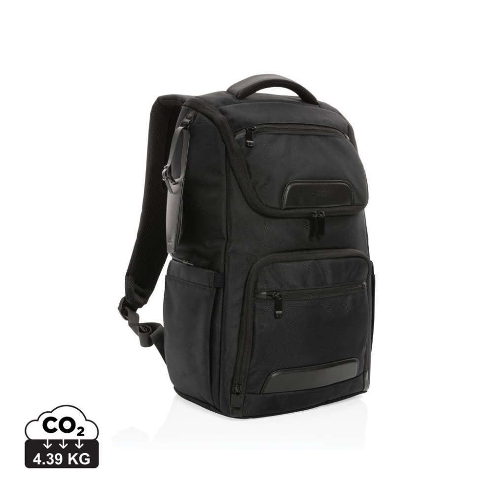Лого трейд pекламные cувениры фото: Рюкзак для ноутбука Swiss Peak AWARE™ RPET Voyager 15,6"