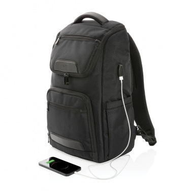 Лого трейд pекламные продукты фото: Рюкзак для ноутбука Swiss Peak AWARE™ RPET Voyager 15,6"