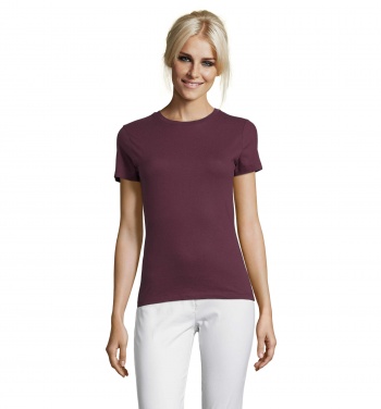 Лого трейд pекламные cувениры фото: REGENT WOMEN T-SHIRT 150g
