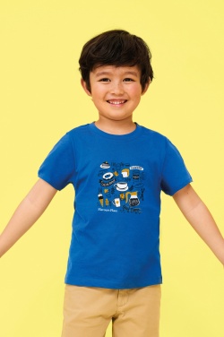 Логотрейд pекламные подарки картинка: ФУТБОЛКА REGENT KIDS 150г