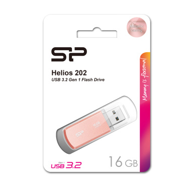Лого трейд бизнес-подарки фото: Флешка Silicon Power HELIOS 202, 3.2 Gen 1, 16 ГБ