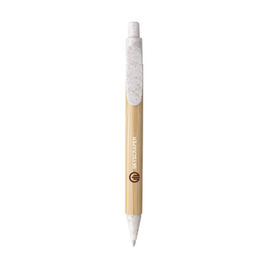 Лого трейд pекламные подарки фото: Шариковая ручка Bamboo Wheat Pen из пшеничной соломы
