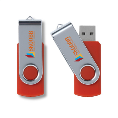 Лого трейд pекламные подарки фото: USB-Twist 8 ГБ