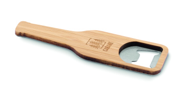 Лого трейд pекламные подарки фото: Bamboo bottle opener