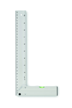 Логотрейд pекламные cувениры картинка: Aluminium level ruler 30 cm