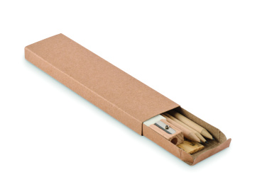 Лого трейд бизнес-подарки фото: Paper box stationery set