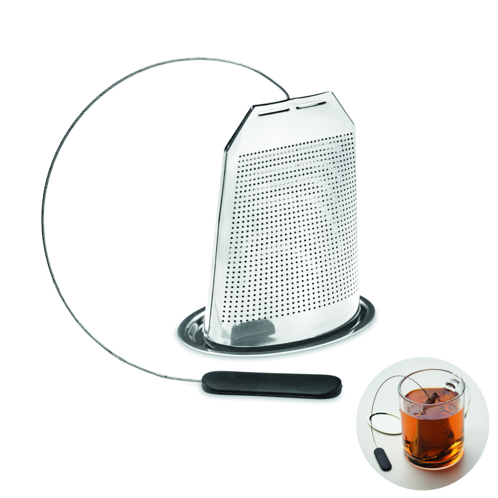 Логотрейд pекламные продукты картинка: Tea infuser in stainless steel