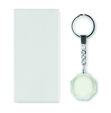 Логотрейд pекламные cувениры картинка: Glass round award key ring