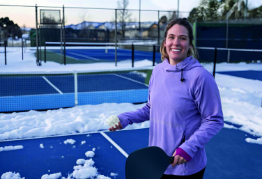 Логотрейд pекламные cувениры картинка: Pickle ball paddle set