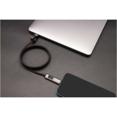 Логотрейд pекламные подарки картинка: SCX.design C57 100W magnetic cable with display