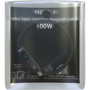 Лого трейд pекламные продукты фото: SCX.design C57 100W magnetic cable with display