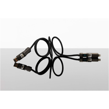 Логотрейд бизнес-подарки картинка: SCX.design C57 100W magnetic cable with display