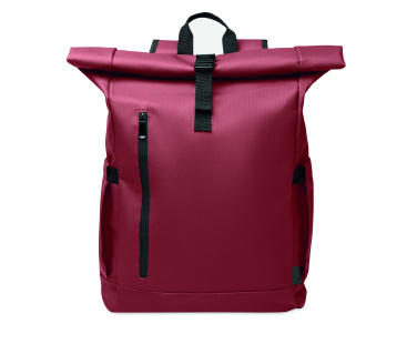 Лого трейд бизнес-подарки фото: Rolltop laptop rucksack 600D